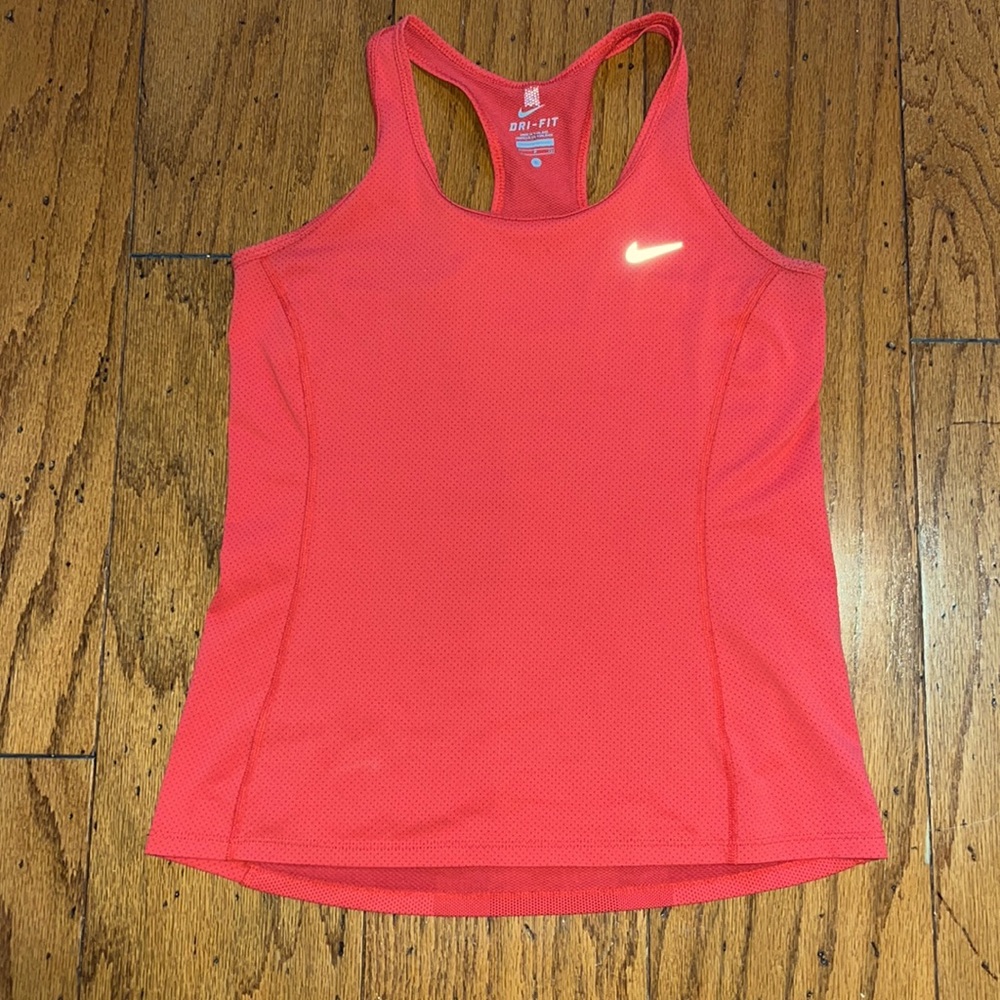 Nike, red S running tank- excellent condition!